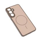 Maska Torbica Magsafe Matte Line za Samsung S741B Galaxy S26 FE braon cena 2500 din slika