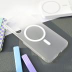 Maska Torbica Magsafe Matte PC za Samsung A556B Galaxy A55 5G bela slika 6