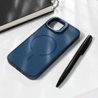 Maska Torbica Magsafe Matte Shield za iPhone 13/14 6.1 plava slika 7