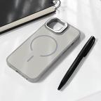 Maska Torbica Magsafe Matte Shield za iPhone 13/14 6.1 siva slika 7