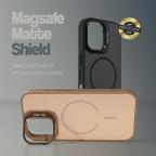 Maska Torbica Magsafe Matte Shield za iPhone 17 Pro Max 6.9 roze cena 2500 din slika