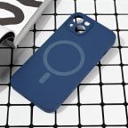 Maska Torbica Magsafe Pure color za iPhone 14 6.1 plava cena 2500 din slika