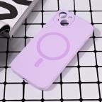 Maska Torbica Magsafe Pure color za iPhone 15 6.1 lila cena 2500 din slika