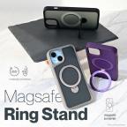 Maska Torbica Magsafe Ring Stand za iPhone 13 Pro Max 6.7 ljubicasta cena 2500 din slika