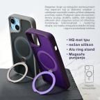 Maska Torbica Magsafe Ring Stand za iPhone 14 6.1 siva slika 3