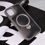 Maska Torbica Magsafe Ring Stand za iPhone 15 6.1 siva slika 6
