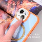 Maska Torbica Magsafe shining za iPhone 15 Pro Max 6.7 siva slika 2