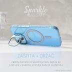 Maska Torbica Magsafe Sparkle za iPhone 15 Pro Max 6.7 roze slika 2