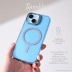 Maska Torbica Magsafe Sparkle za iPhone 15 Pro Max 6.7 transaprent slika 5