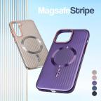 Maska Torbica Magsafe Stripe za iPhone 15 Pro Max 6.7 plava slika 2