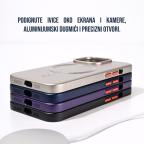 Maska Torbica Magsafe Stripe za iPhone 15 Pro Max 6.7 siva slika 4