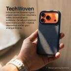 Maska Torbica Magsafe TechWoven za iPhone 15 Pro Max 6.7 braon slika 3