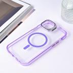 Maska Torbica Magsafe transparent za iPhone 15 Plus 6.7 ljubicasta slika 5