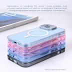 Maska Torbica Magsafe transparent za iPhone 15 Pro Max 6.7 pink slika 3