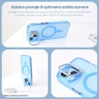 Maska Torbica Magsafe transparent za iPhone 15 Pro Max 6.7 plava slika 2
