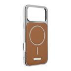 Maska Torbica Magsafe Urban Leather za iPhone 17 Pro Max 6.9 braon cena 2500 din slika
