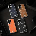 Maska Torbica Magsafe Urban Leather za iPhone 17 Pro Max 6.9 crna slika 6
