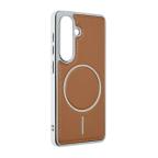 Maska Torbica Magsafe Urban Leather za Samsung S941B Galaxy S26 braon cena 2500 din slika