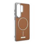 Maska Torbica Magsafe Urban Leather za Samsung S948B Galaxy S26 Ultra braon cena 2500 din slika