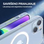 Maska Torbica Magsafe za iPhone 15 Plus 6.7 transparent slika 4