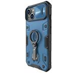 Maska Torbica Nillkin CamShield Armor Pro Magnetic za iPhone 14 Plus 6.7 plava slika 2