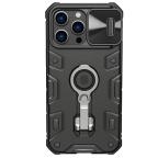 Maska Torbica Nillkin CamShield Armor Pro Magnetic za iPhone 14 Pro 6.1 crna cena 3000 din slika