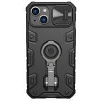 Maska Torbica Nillkin CamShield Armor Pro za iPhone 14 Plus 6.7 crna slika 3