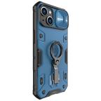 Maska Torbica Nillkin CamShield Armor Pro za iPhone 14 Plus 6.7 plava slika 3