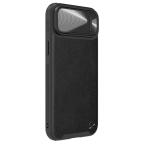 Maska Torbica Nillkin CamShield Leather S za iPhone 14 6.1 crna slika 4