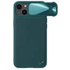 Maska Torbica Nillkin CamShield Leather S za iPhone 14 6.1 zelena cena 3000 din slika