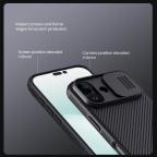 Maska Torbica Nillkin CamShield Pro za iPhone 17 6.3 crna slika 10