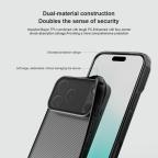 Maska Torbica Nillkin CamShield Prop za iPhone 17 Pro Max 6.9 crna (transparent kamera) slika 12