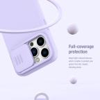Maska Torbica Nillkin CamShield Silky za iPhone 14 Pro 6.1 ljubicasta slika 9