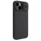 Maska Torbica Nillkin CamShield Silky za iPhone 15 Plus 6.7 crna slika 3
