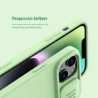 Maska Torbica Nillkin CamShield Silky za iPhone 15 Plus 6.7 crna slika 10