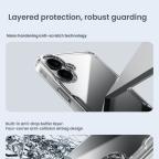 Maska Torbica Nillkin Nature Pro za iPhone 16 6.1 transparent slika 10