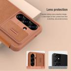Maska Torbica Nillkin Qin Pro Leather za Samsung S936B Galaxy S25 Plus crna slika 8