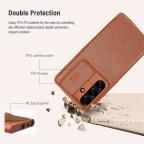 Maska Torbica Nillkin Qin Pro Leather za Samsung S936B Galaxy S25 Plus crna slika 12