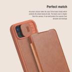 Maska Torbica Nillkin Qin Pro za iPhone 15 6.1 crvena slika 10