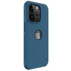 Maska Torbica Nillkin Scrub Pro za iPhone 14 Pro 6.1 plava (sa otvorom za logo) slika 3