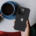 Maska Torbica Nillkin Scrub Pro za iPhone 14 Pro Max 6.7 crna (sa otvorom za logo) slika 10