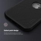Maska Torbica Nillkin Scrub Pro za iPhone 15 Pro Max 6.7 (sa otvorom za logo) crna slika 9