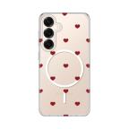 Maska Torbica Print Magsafe za Samsung S931B Galaxy S25 Red Hearts cena 2500 din slika