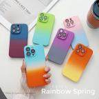 Maska Torbica Rainbow Spring za iPhone 11 6.1 zeleno svetlo plava slika 2