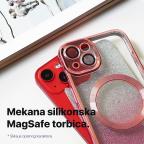 Maska Torbica Shine Magsafe za iPhone 14 Pro 6.1 roza slika 4