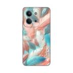 Maska Torbica Silikonska Print za Xiaomi Redmi 15C 4G Pastel Feathers cena 2500 din slika