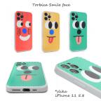 Maska Torbica Smile face za iPhone 12 6.1 zuta slika 3