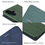 Maska Torbica Teracell Elegant Flip za Honor 600/600 Pro crna slika 7