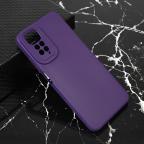 Maska Torbica Teracell Giulietta za Xiaomi Redmi Note 11/Note 11S mat tamno ljubicasta cena 1000 din slika