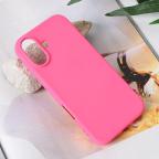 Maska Torbica Teracell Soft Velvet za iPhone 17 6.3 pink cena 1000 din slika